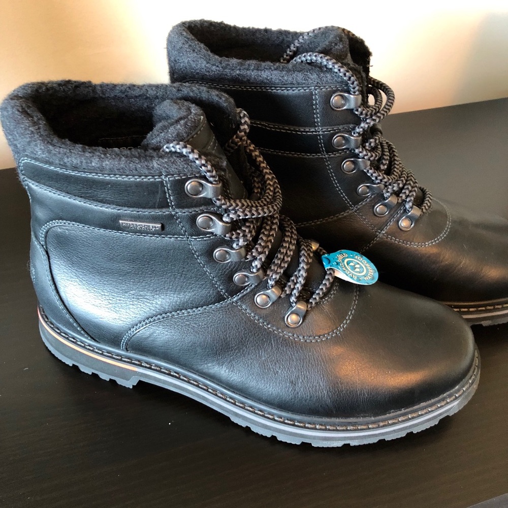 Rockport NEW All Weather Leather Boots. Sz 8.5.